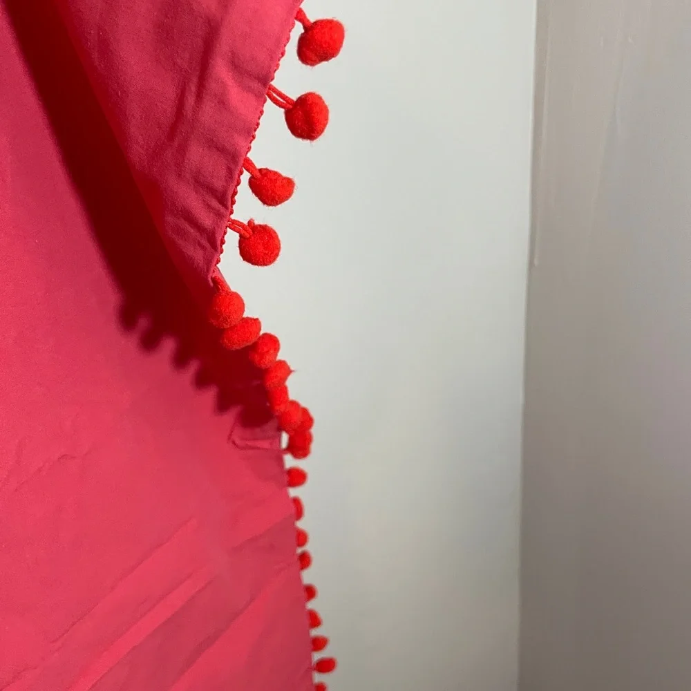 Decorative Throw Pillow Covers with Pom Poms, Pack of 2 - Picture 6 of 6